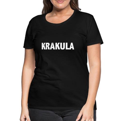 Krakula Schriftzug - Frauen Premium T-Shirt