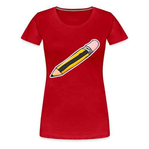 Bleistift - Frauen Premium T-Shirt