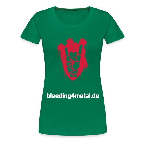 bleeding logo - Frauen Premium T-Shirt