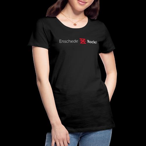 Enschede Rocks Logo - W - Vrouwen Premium T-shirt