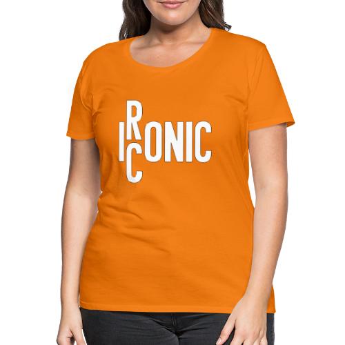 Iconic or Ironic - Frauen Premium T-Shirt