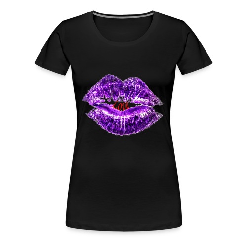 Labios de mujer - Camiseta premium mujer