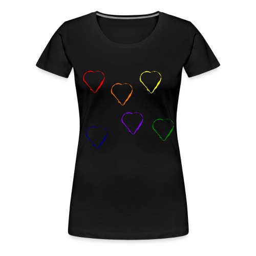 Tanzende Herzen 20.1 - Frauen Premium T-Shirt
