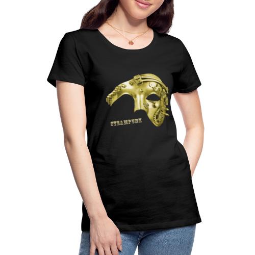 Steampunk Maske Retro - Frauen Premium T-Shirt