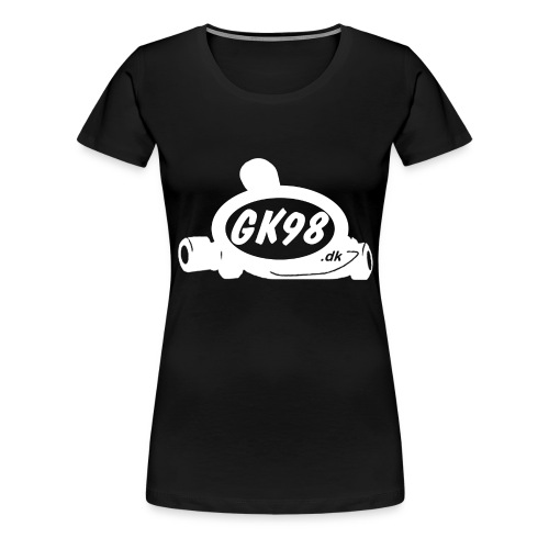 1GK98dk_negativ - Dame premium T-shirt