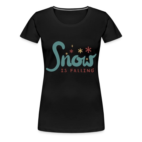 Snowflakes - Frauen Premium T-Shirt