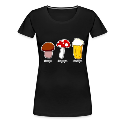 Pilze - Frauen Premium T-Shirt