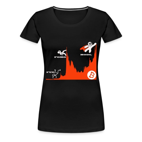 T shirt crypto Hodl - Vrouwen Premium T-shirt