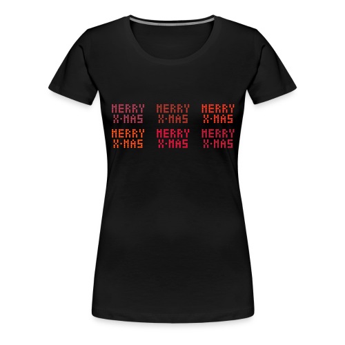 Merry X-mas - Women's Premium T-Shirt