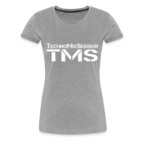 TMS-TechnoMixSession (white) - Frauen Premium T-Shirt