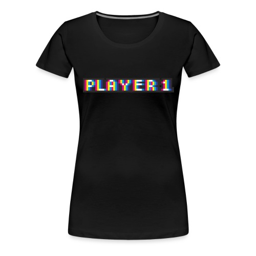 Partnerlook No. 2 (Player 1) - Farbe/colour - Frauen Premium T-Shirt