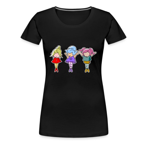 Let's dance - komm tanz mit mir! - Frauen Premium T-Shirt