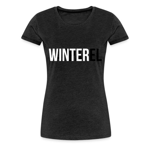 Winter Apparel Logo - Dame premium T-shirt