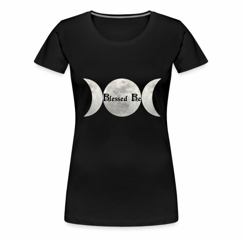 Triple Moon Blessings - Women's Premium T-Shirt
