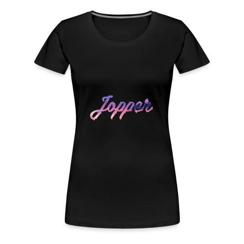 Paint logo jopper - Vrouwen Premium T-shirt