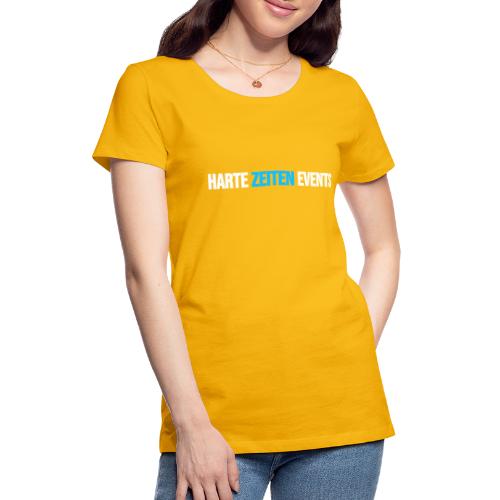 Schriftzug NEU Harte Zeiten - Frauen Premium T-Shirt