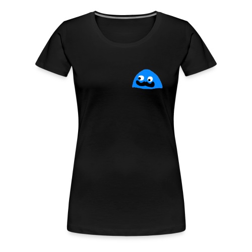 BlobbyBlue02 - Vrouwen Premium T-shirt