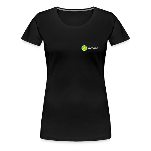 Horizontal Small Black - Frauen Premium T-Shirt