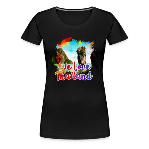 Thailand Urlaub Phuket Beach - Frauen Premium T-Shirt