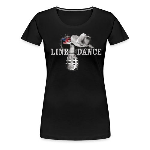 kl_linedance38a - Dame premium T-shirt