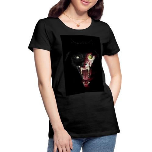Zombieulv - Premium T-skjorte for kvinner