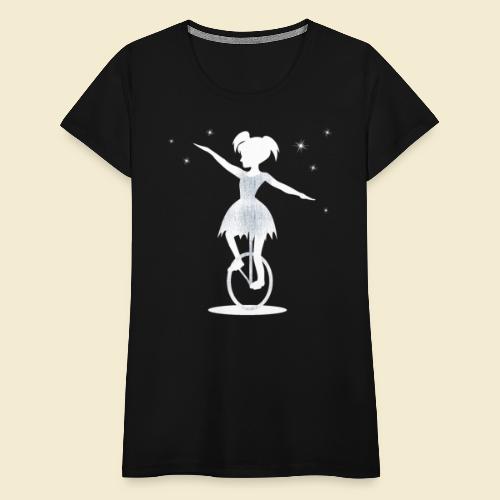 Einrad Girl - Frauen Premium T-Shirt