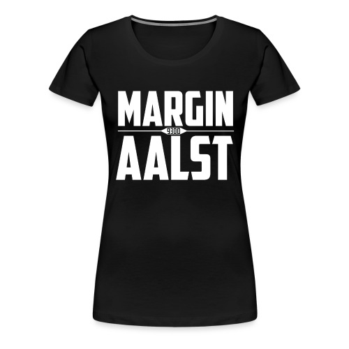 MARGINAALST wit - Vrouwen Premium T-shirt