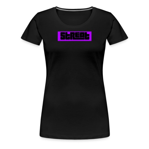 Streat Box Logo - Women's Premium T-Shirt