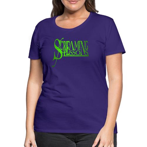 Screaming Lessons Logo - Frauen Premium T-Shirt