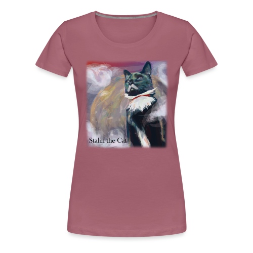 StalinTheCat png - Women's Premium T-Shirt