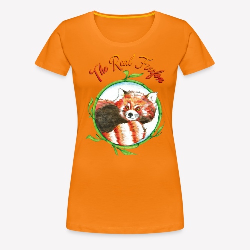 The Real Firefox - Frauen Premium T-Shirt