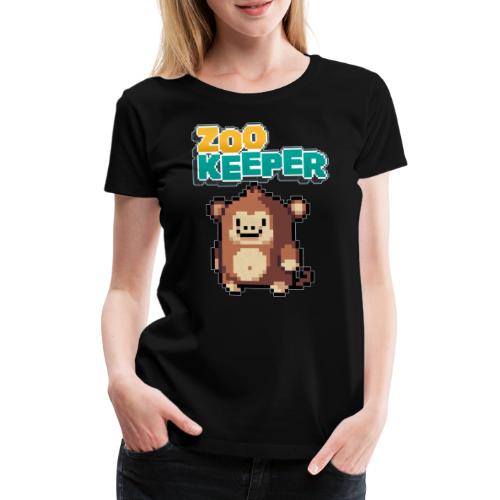 ZooKeeper Gibbon - Women's Premium T-Shirt