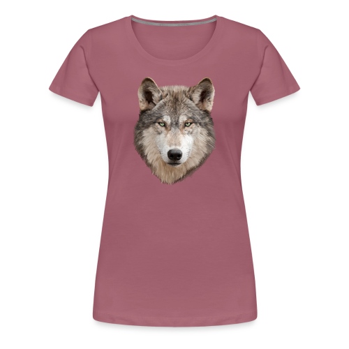 Wolf - Frauen Premium T-Shirt