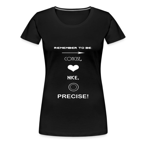 Markedsføring 101! - Premium T-skjorte for kvinner