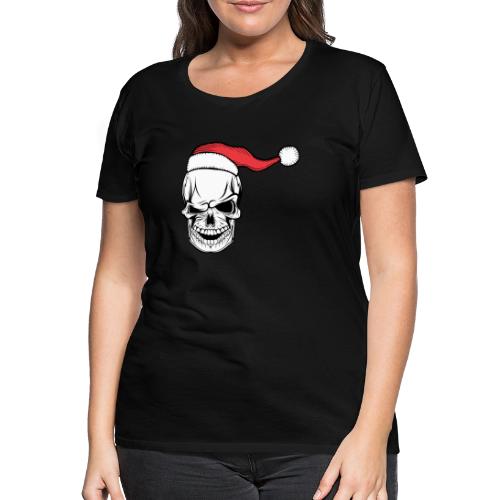 Weihnachten Xmas Totenkopf - Frauen Premium T-Shirt
