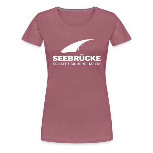 seebruecke logo opensource - Frauen Premium T-Shirt