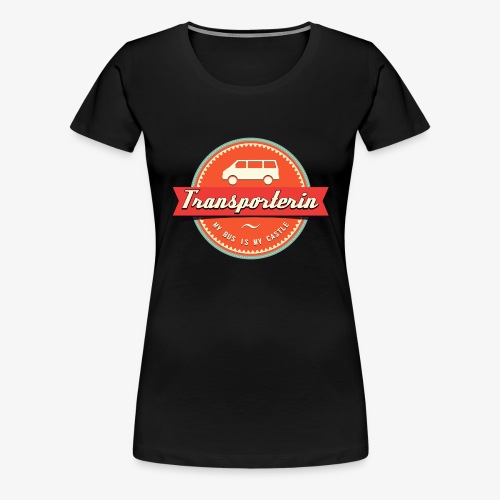 Transporterin Retro - Frauen Premium T-Shirt