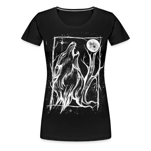 kuusanna wolf - Naisten premium t-paita