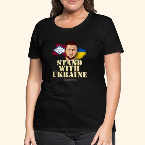 Ukraine Arkansas Selenskyj - Frauen Premium T-Shirt