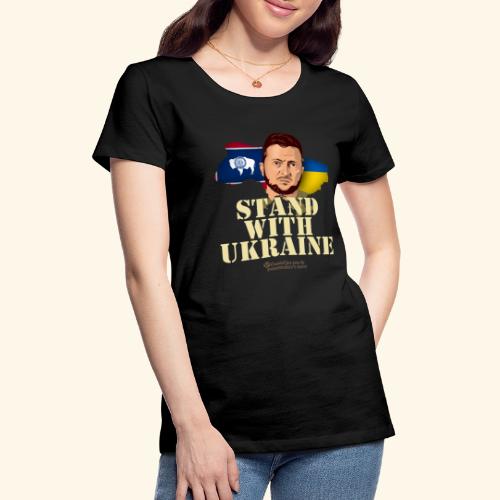 Ukraine Wyoming - Frauen Premium T-Shirt