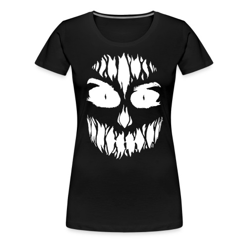 Gruselige Halloween Monster Fratze Geschenk Idee - Frauen Premium T-Shirt