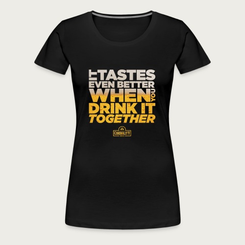 Slogan Typography - Women's Premium T-Shirt
