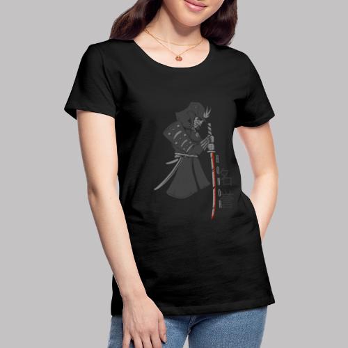 Samurai Digital Print - Women's Premium T-Shirt