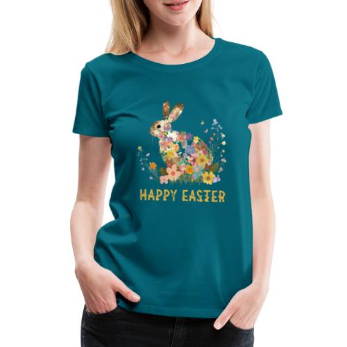 happy easter - Premium T-skjorte for kvinner