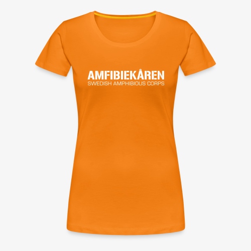Amfibiekåren -Swedish Amphibious Corps - Premium-T-shirt dam