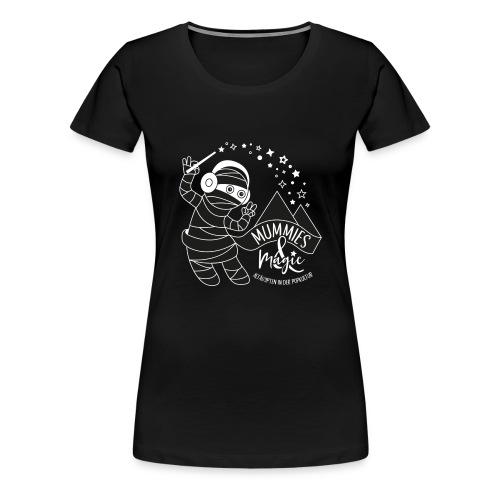 Logo Mummies and Magic dunkel - Frauen Premium T-Shirt
