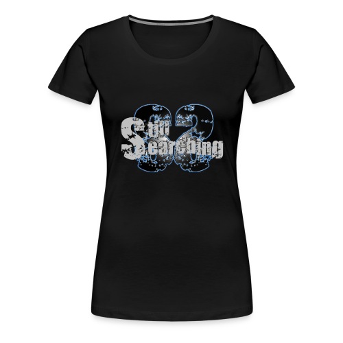 StillSearching Logo grau png - Frauen Premium T-Shirt