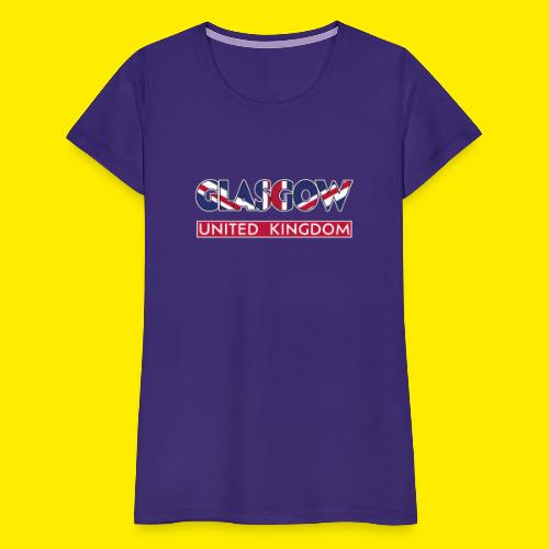 Glasgow - United Kingdom - Vrouwen Premium T-shirt