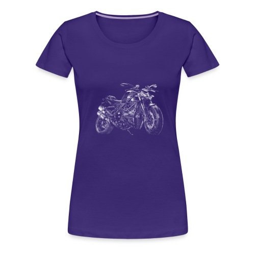Motorrad - Frauen Premium T-Shirt