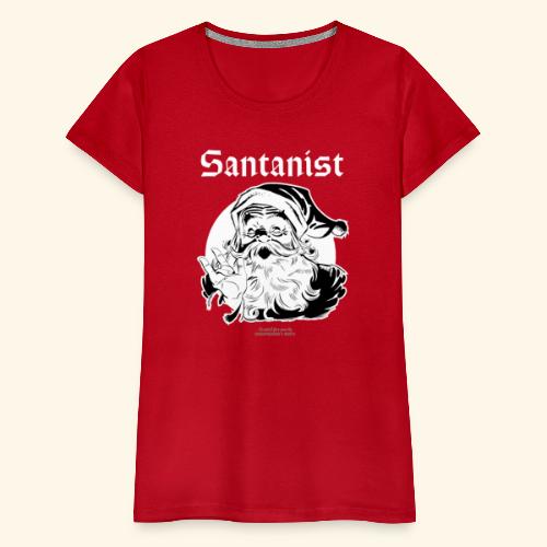 Ugly Christmas Santa Design Santanist - Frauen Premium T-Shirt